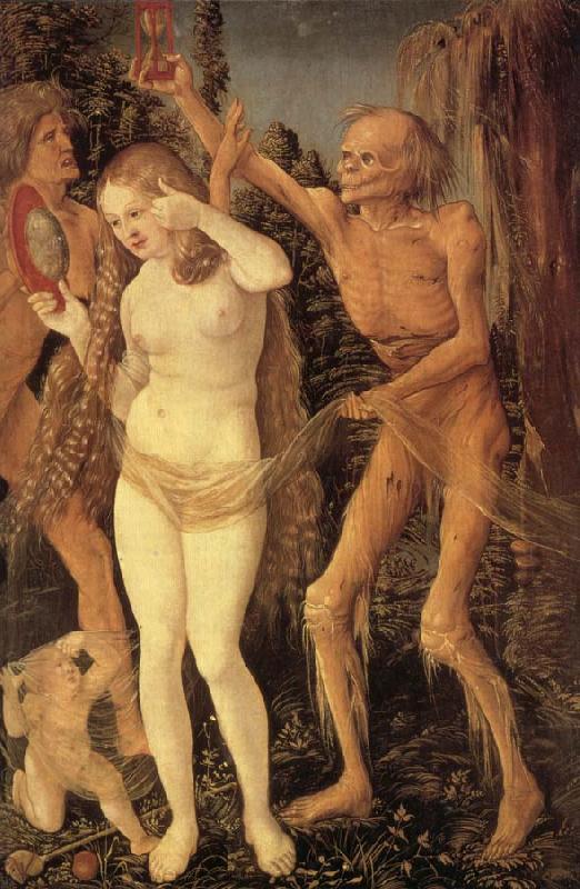 Hans Baldung Grien The Three Stages of Life,with Death oil painting image